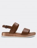 Tan  Leather Sandals