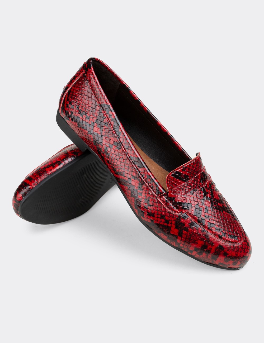 Red Loafers - E3202ZKRMC02