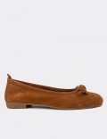 Tan Suede Calfskin Loafers