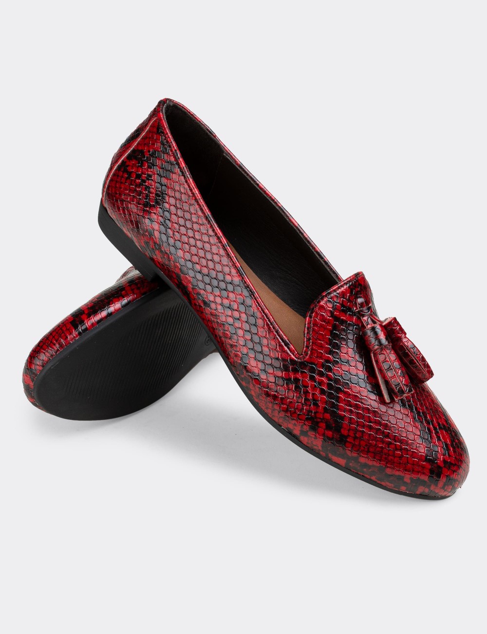 Red Loafers - E3204ZKRMC01