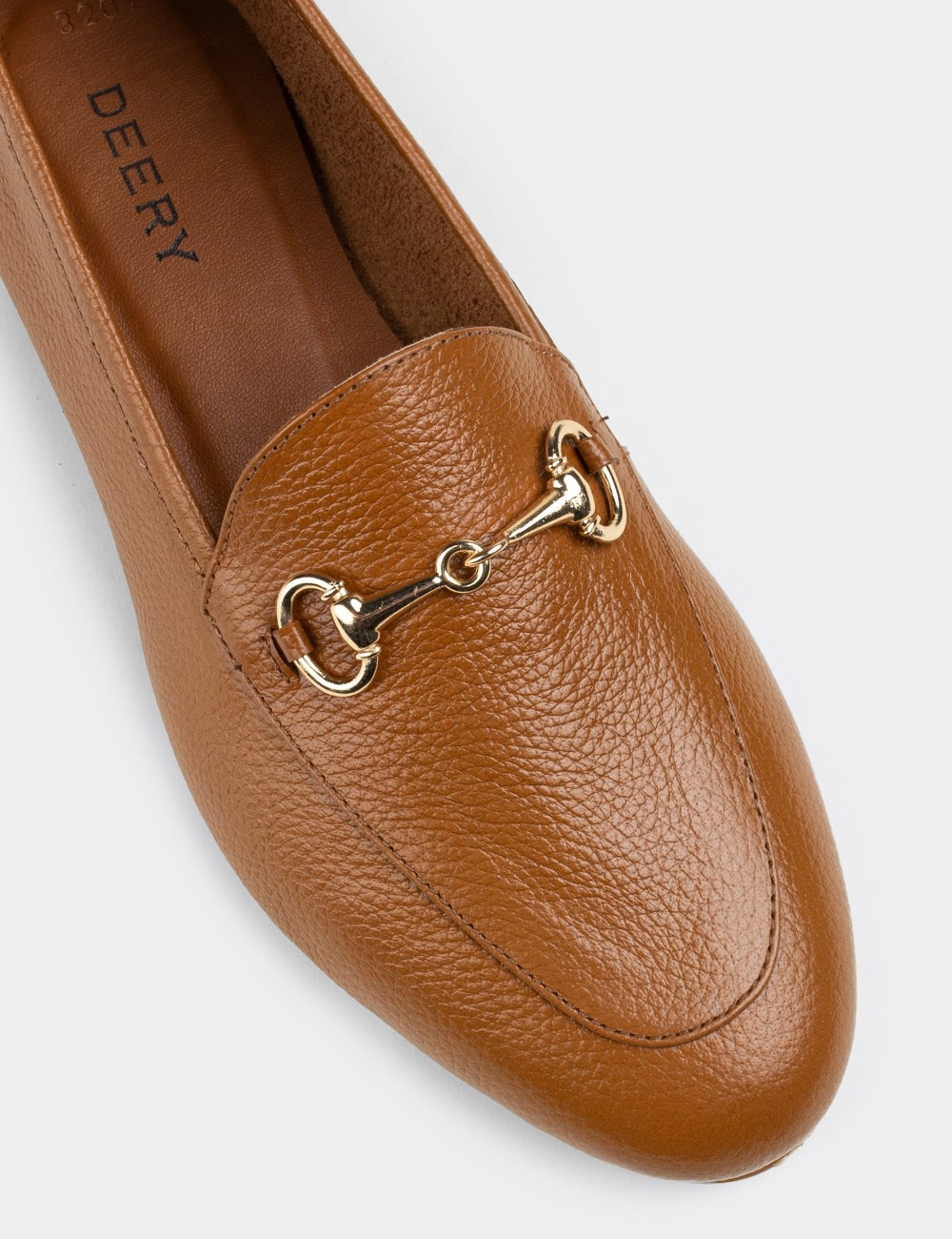 Tan  Leather Loafers  - E3207ZTBAC05
