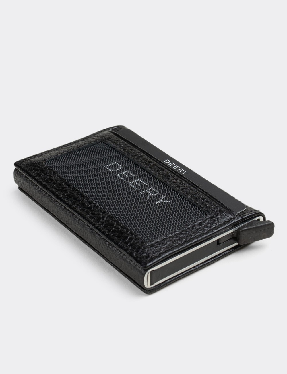 Leather Black Men's Wallet - 00612MSYHZ01