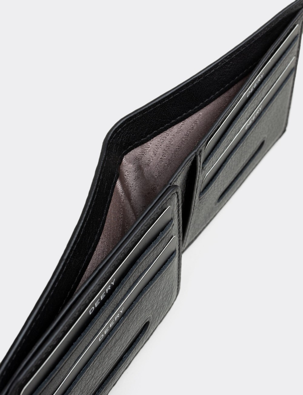  Leather Black Men's Wallet - 0390AMSYHZ01
