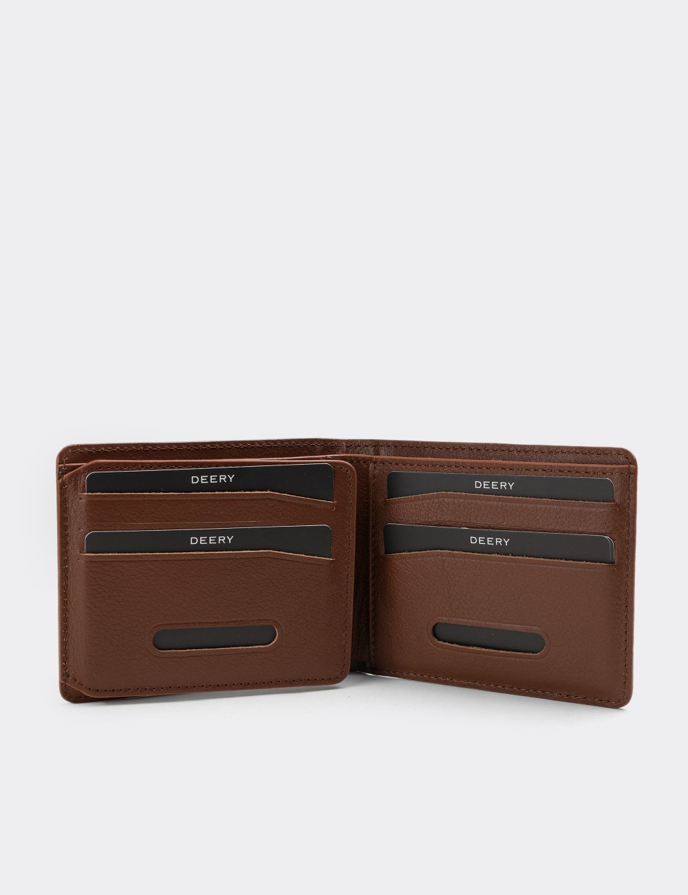  Leather Tan Men's Wallet - 0390AMTBAZ01