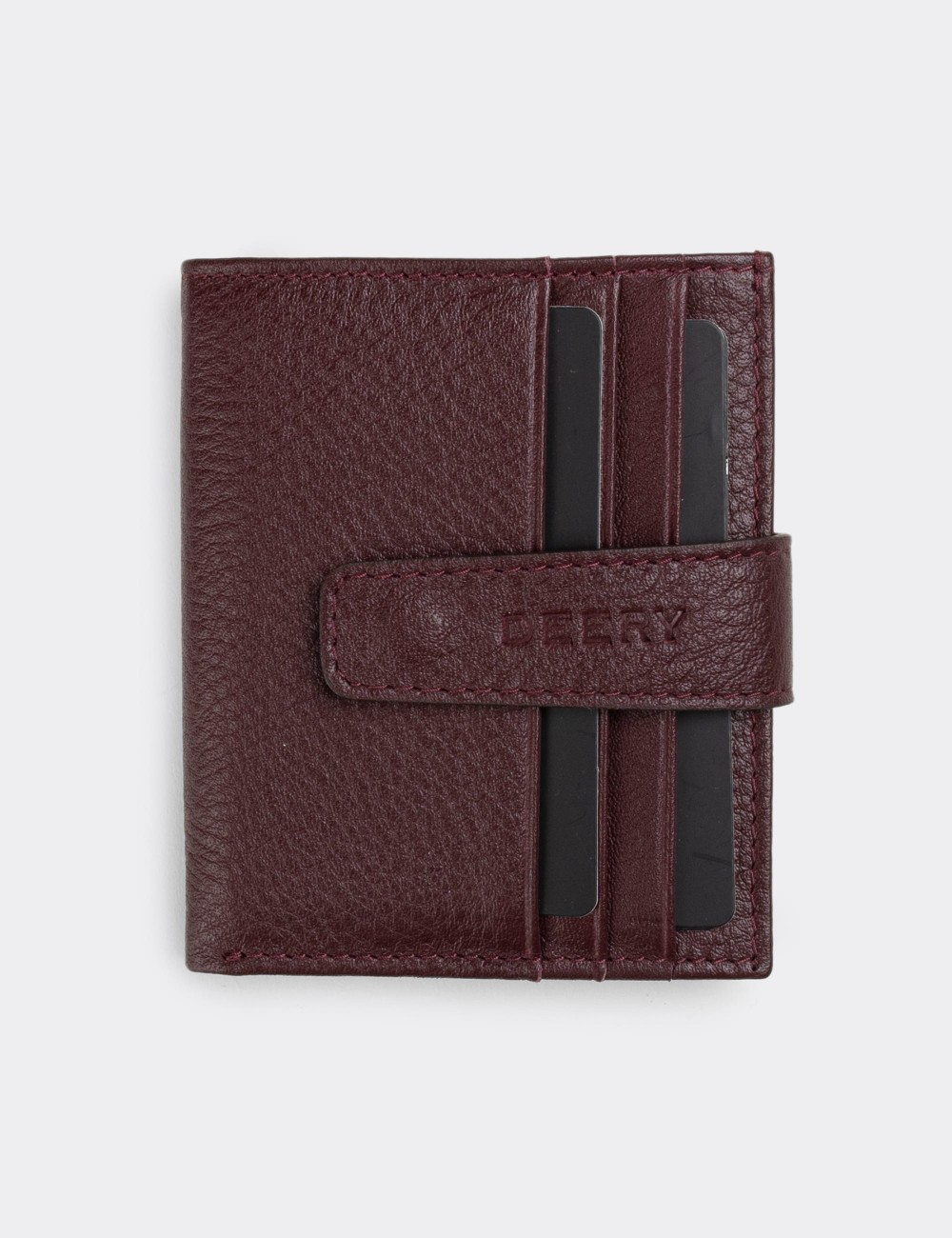  Leather Burgundy Men's Wallet - 00518MBRDZ01