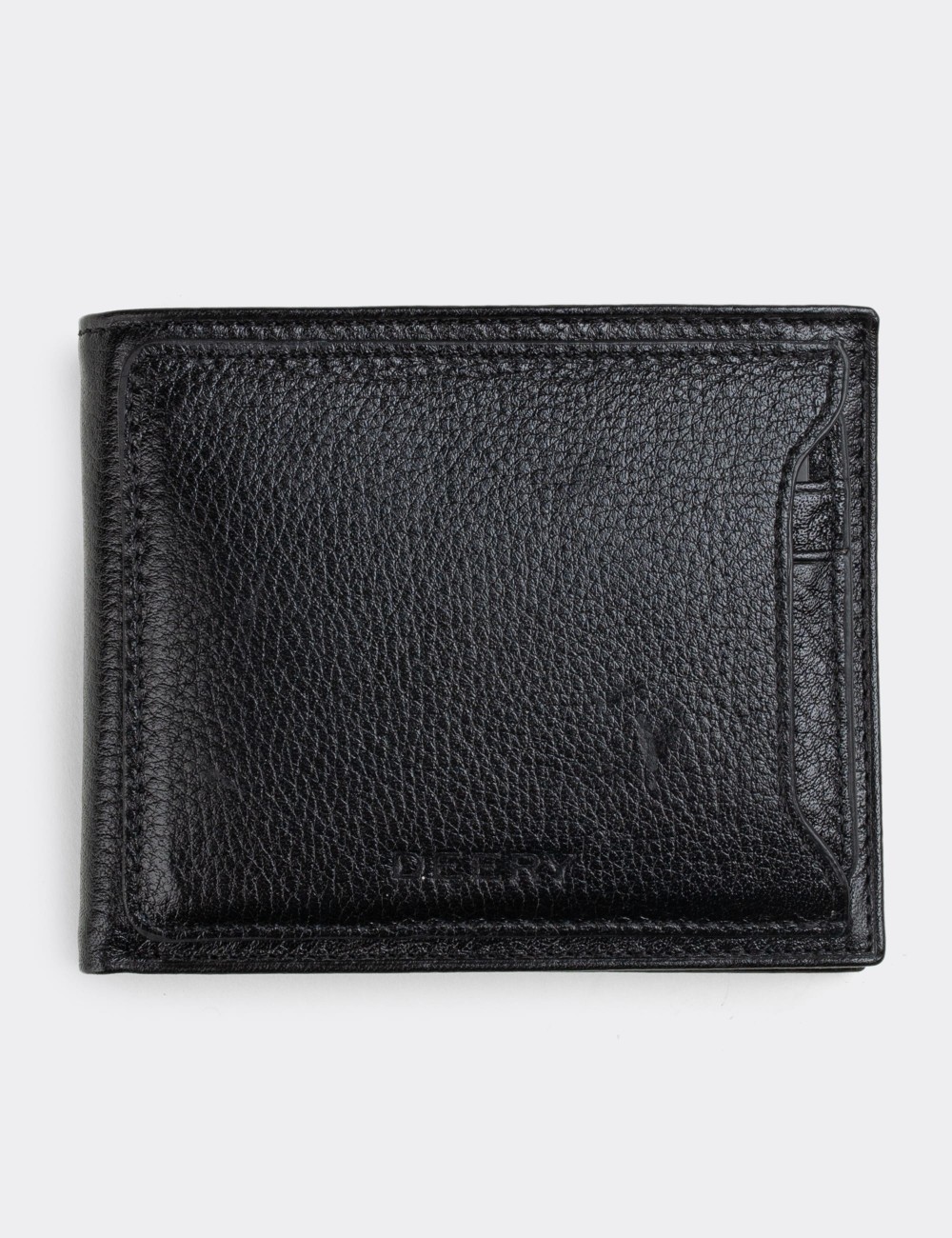  Leather Black Men's Wallet - 00320MSYHZ01
