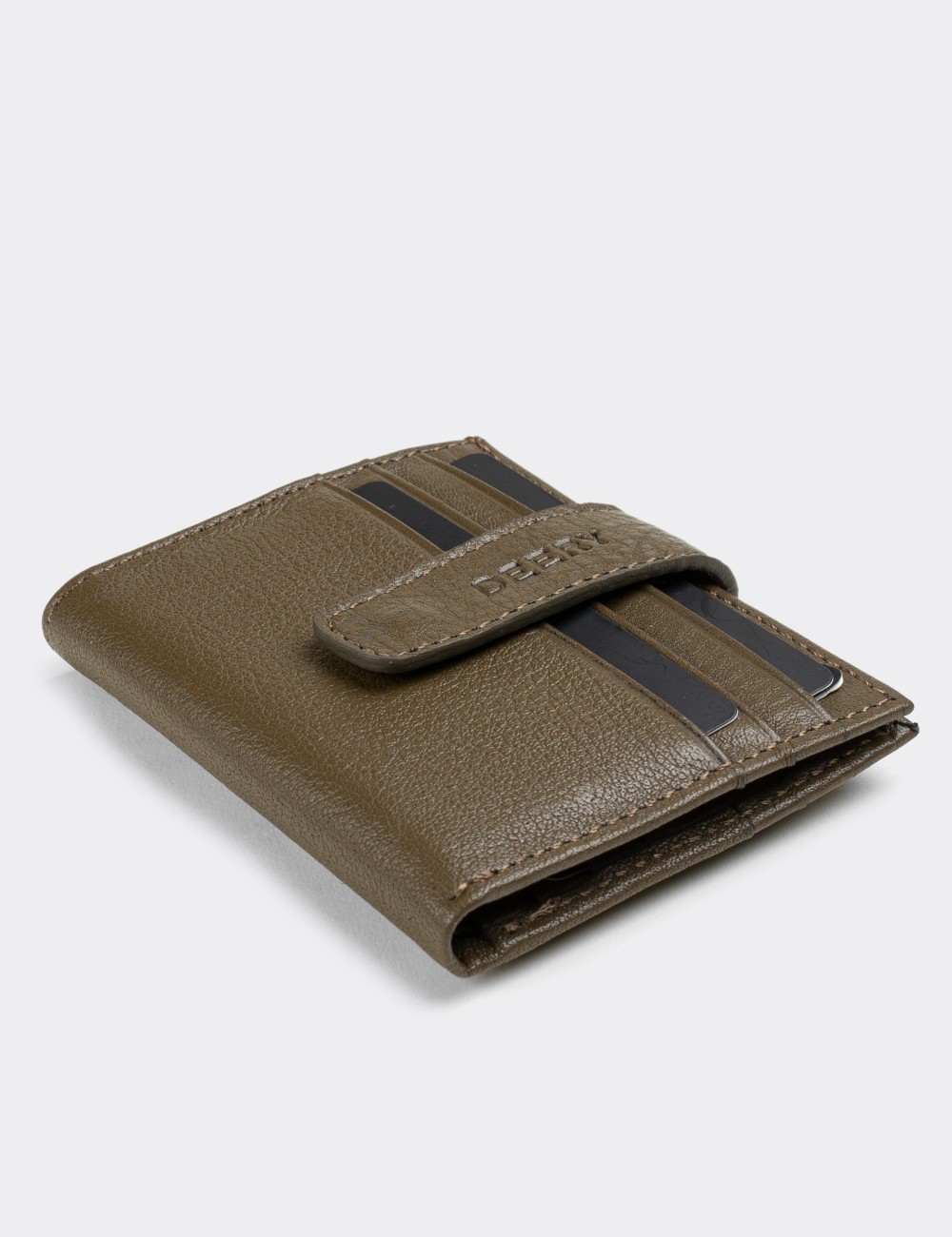  Leather Green Men's Wallet - 00518MHAKZ01
