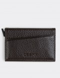 Calfskin Leather Brow Men's Wallet