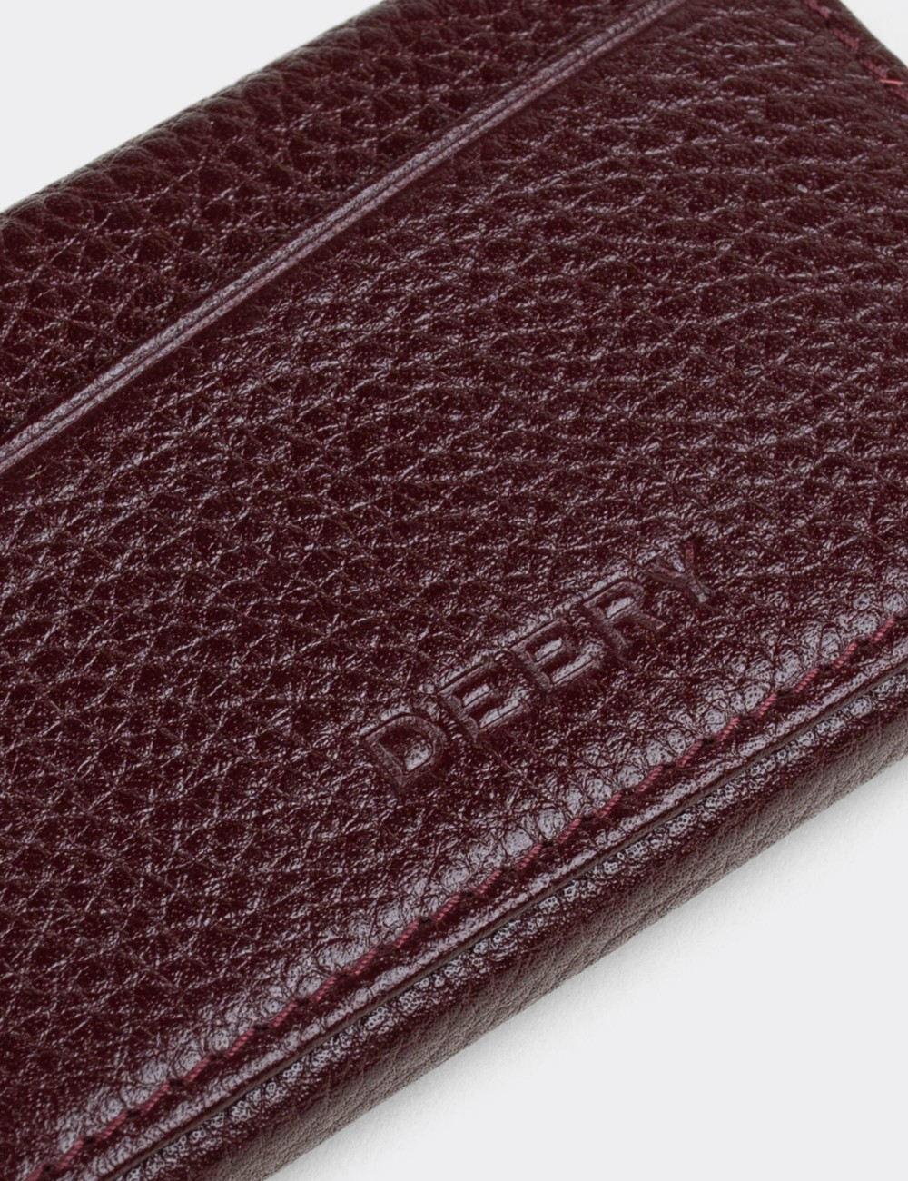  Leather Burgundy Men's Wallet - 00612MBRDZ01