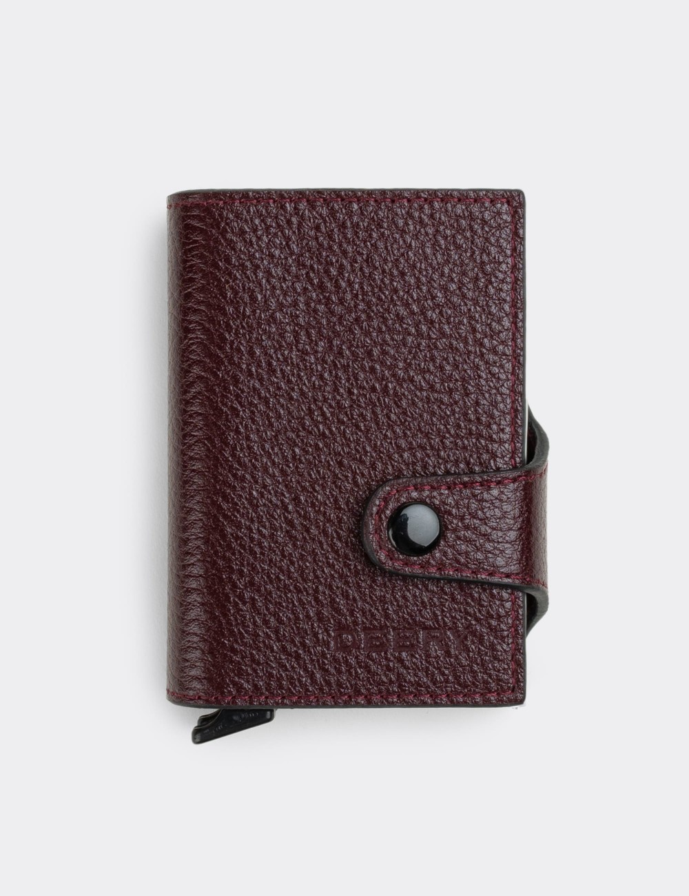  Leather Burgundy Men's Wallet - 00660MBRDZ01