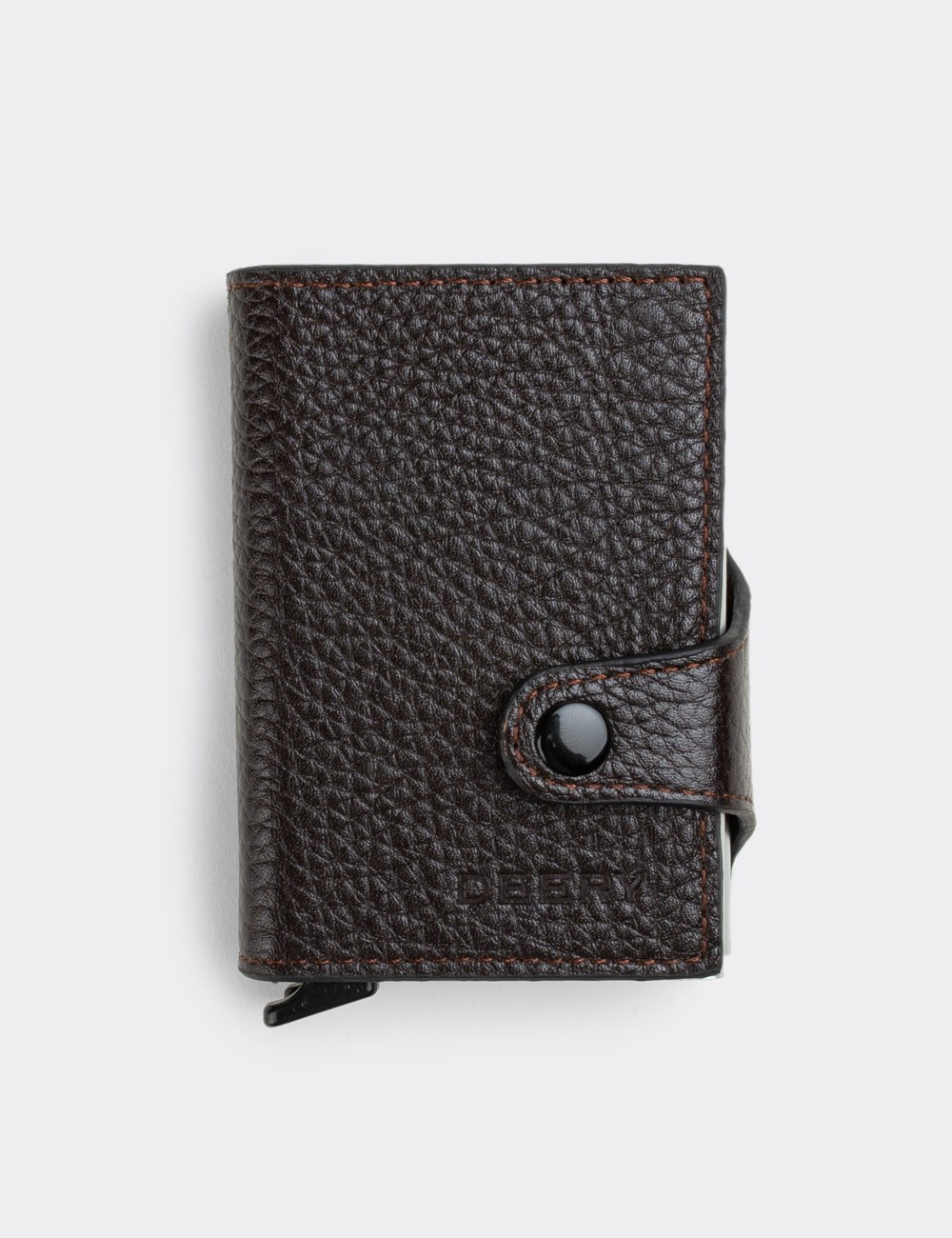  Leather Brown Men's Wallet - 00660MKHVZ01