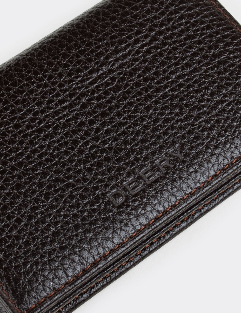  Leather Brown Men's Wallet - 00585MKHVZ01