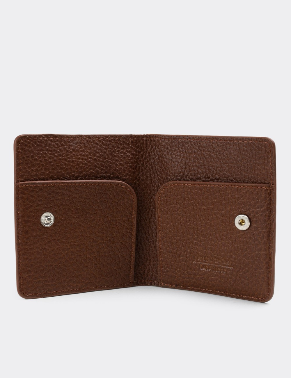  Leather Tan Men's Wallet - 00512MTBAZ01
