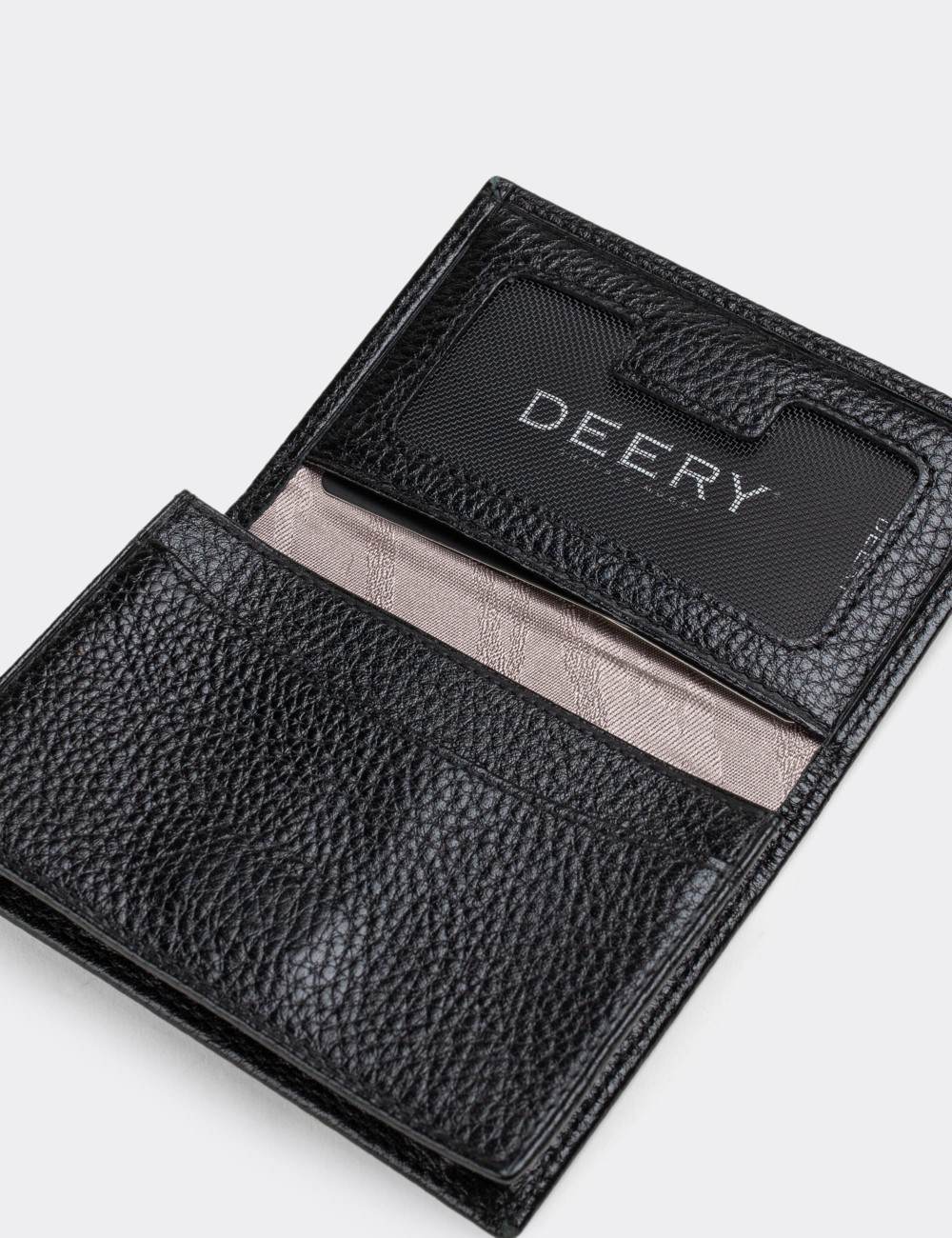  Leather Black Men's Wallet - 00585MSYHZ01