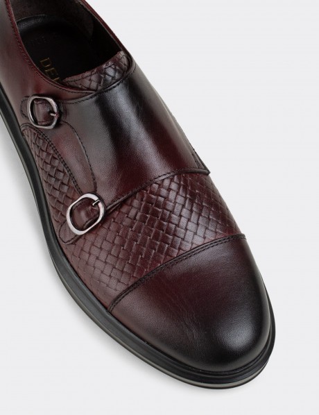 open sneaker in calfskin leather