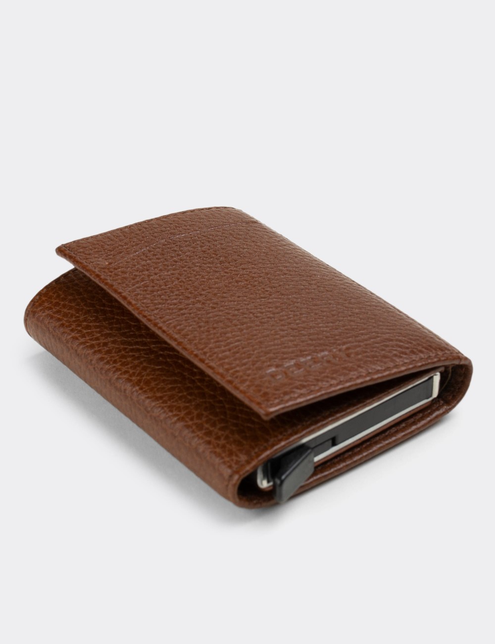  Leather Tan Men's Wallet - 00626MTBAZ01