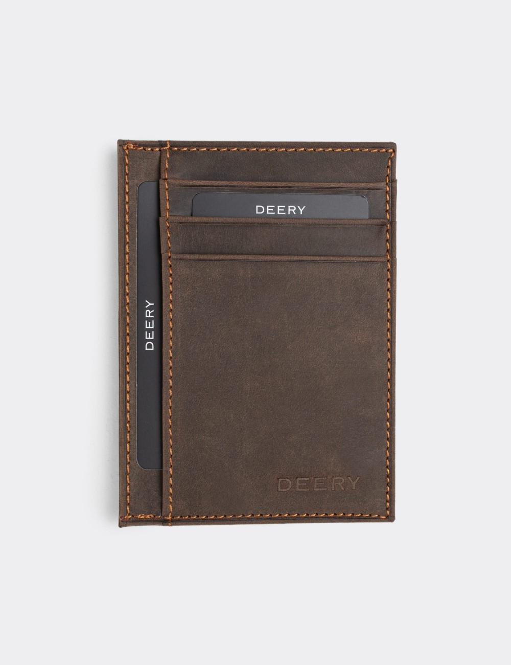  Leather Brown Men's Wallet - 0588CMKHVZ01