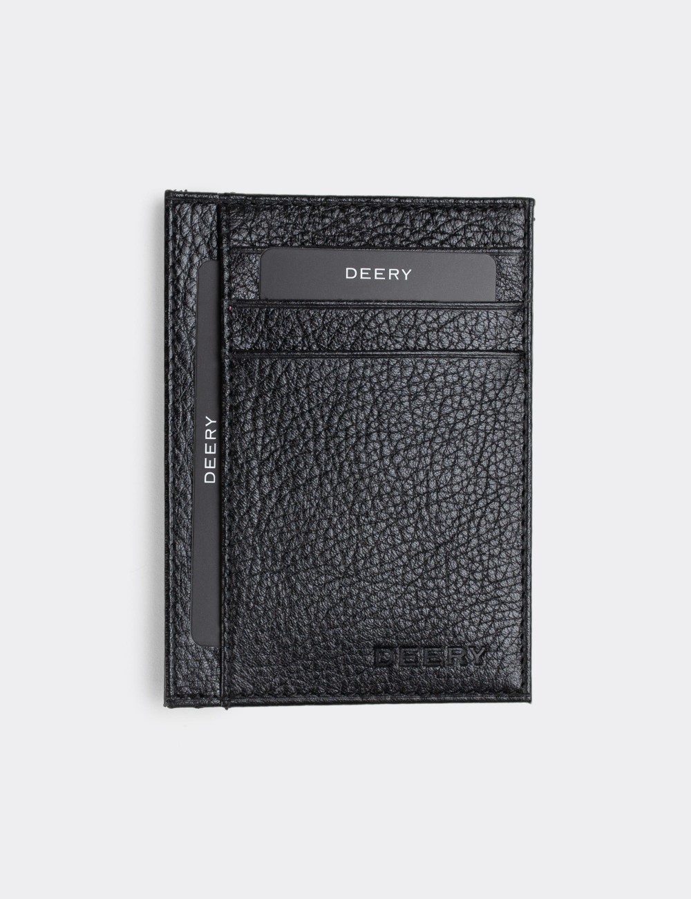  Leather Black Men's Wallet - 00588MSYHZ01