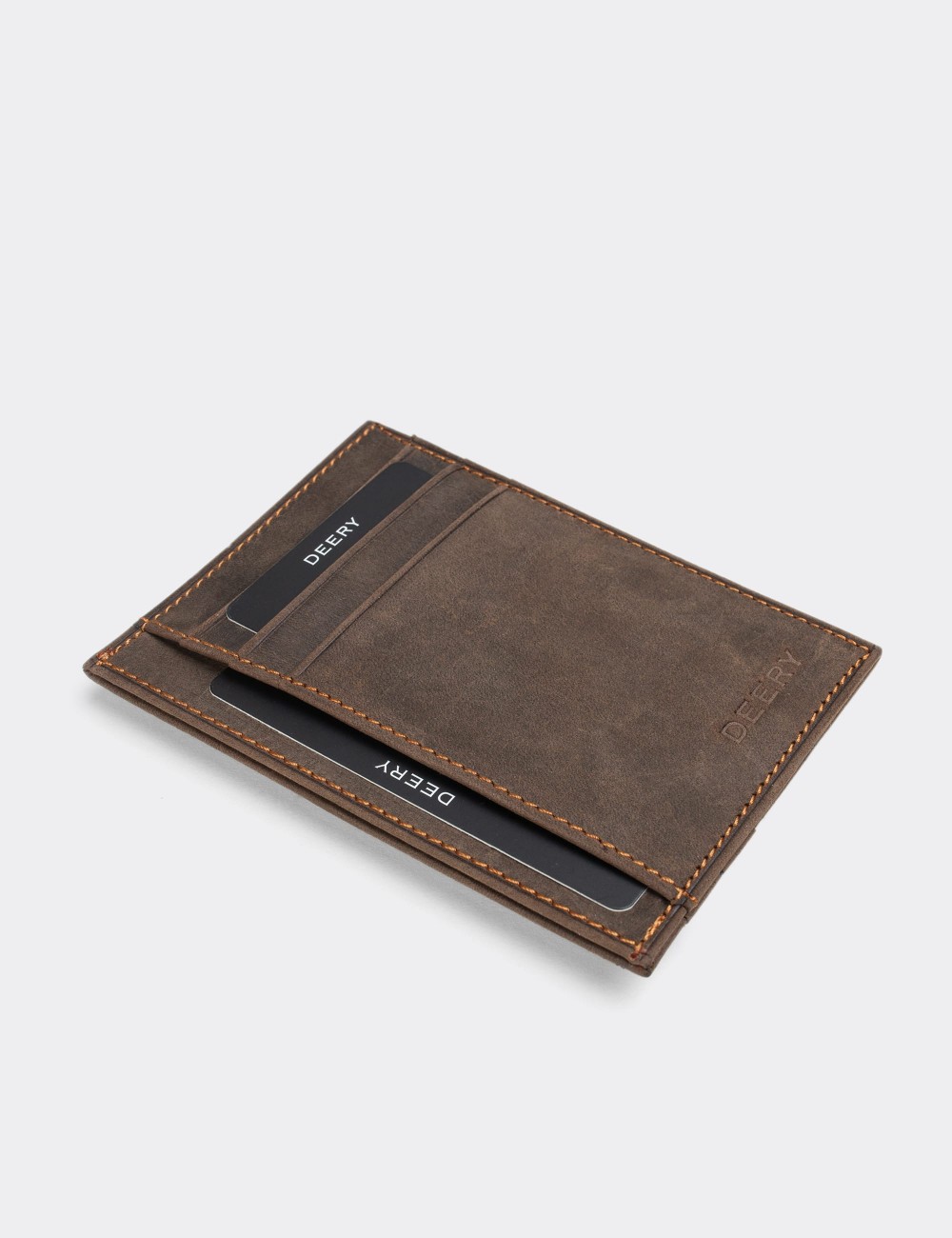  Leather Brown Men's Wallet - 0588CMKHVZ01