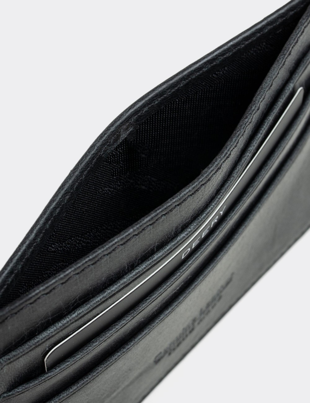  Leather Black Men's Wallet - 0588CMSYHZ01