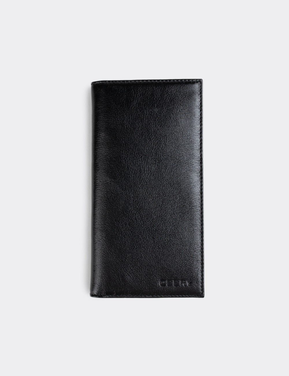  Leather Black Men's Wallet - 00802MSYHZ01