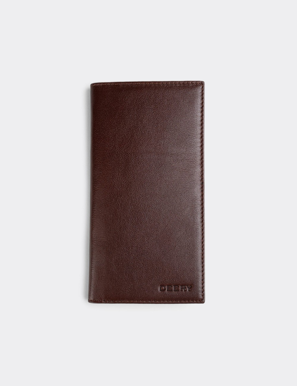  Leather Brown Men's Wallet - 00802MKHVZ01