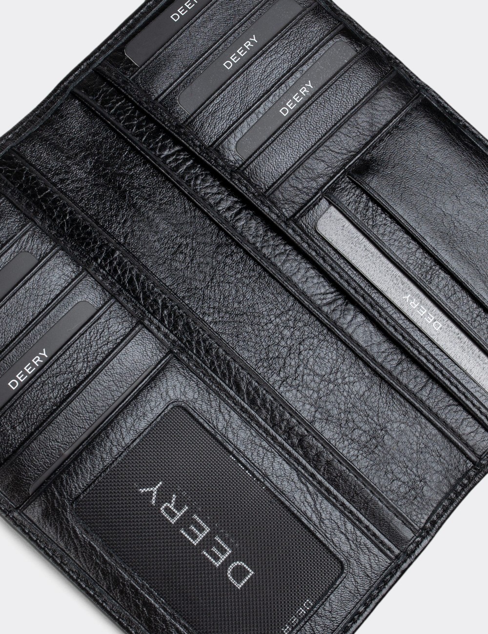  Leather Black Men's Wallet - 00802MSYHZ01