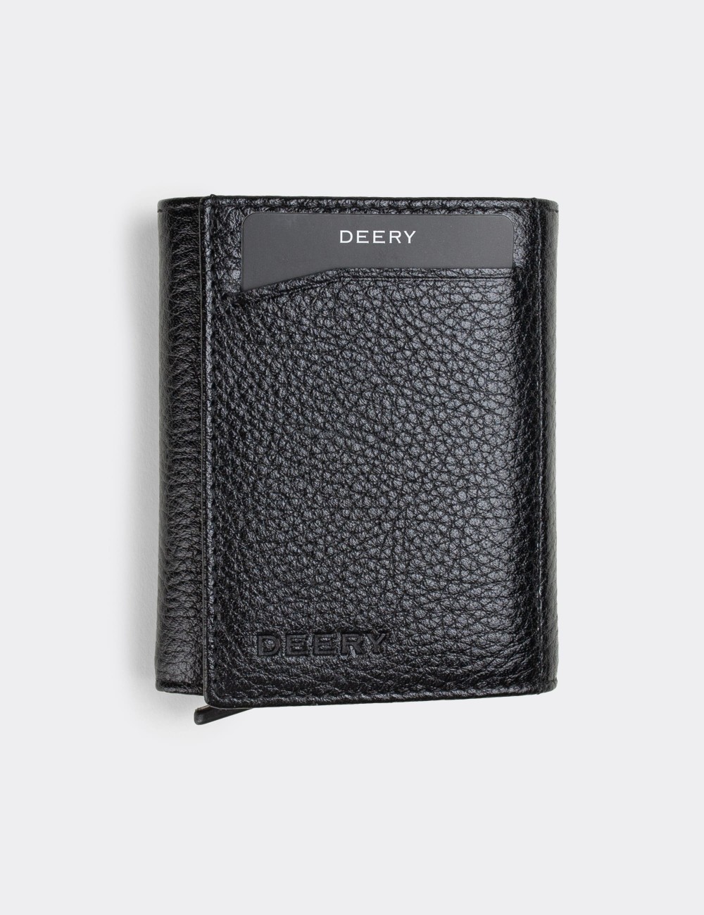  Leather Black Men's Wallet - 00626MSYHZ01