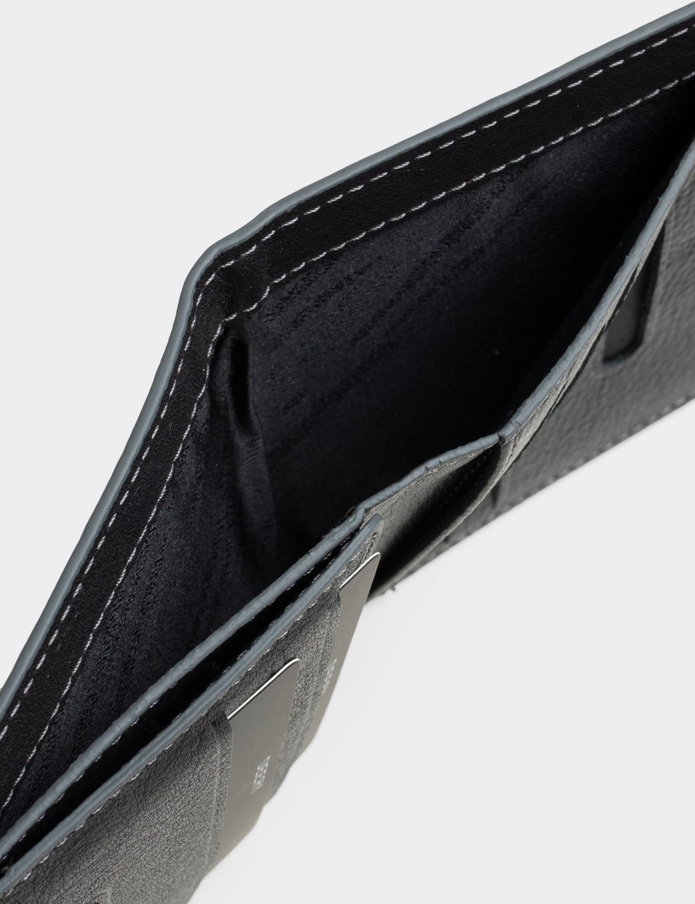  Leather Anthracite Men's Wallet - 0290AMANTZ01