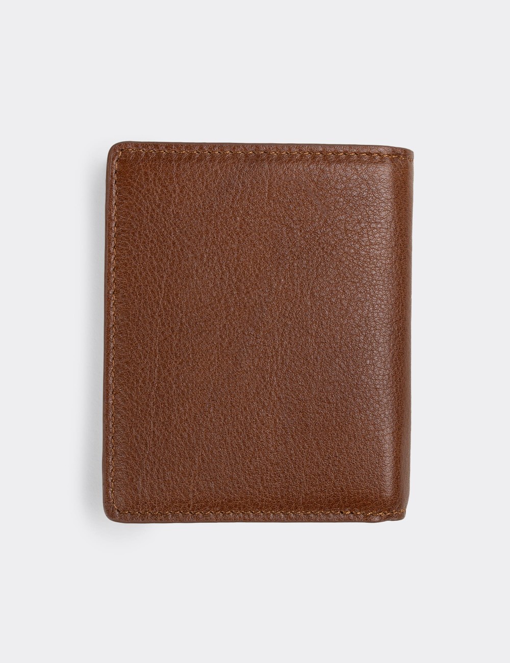  Leather Tan Men's Wallet - 0290AMTBAZ01