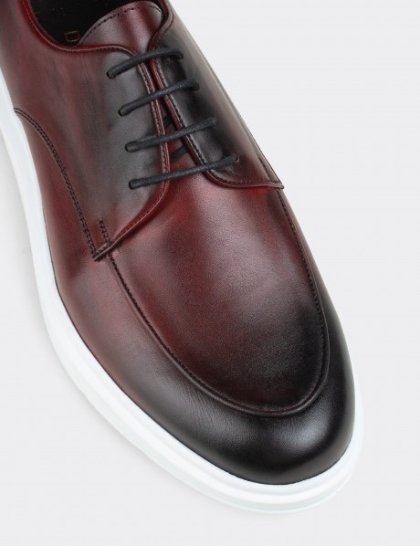 Washed Black Calfskin Lace-Up Shoe main image 0