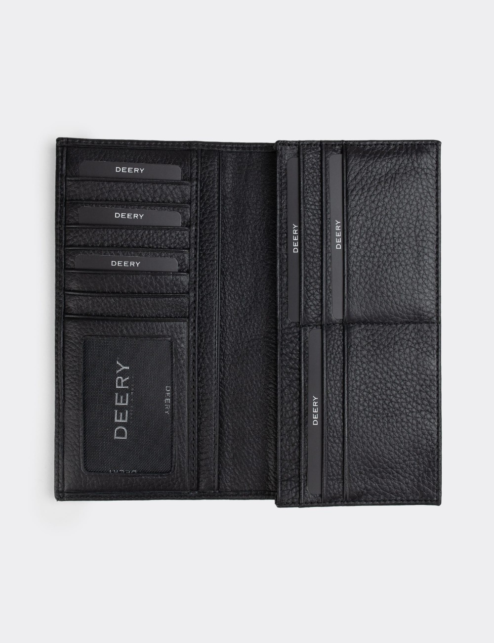  Leather Black Men's Wallet - 00895MSYHZ01