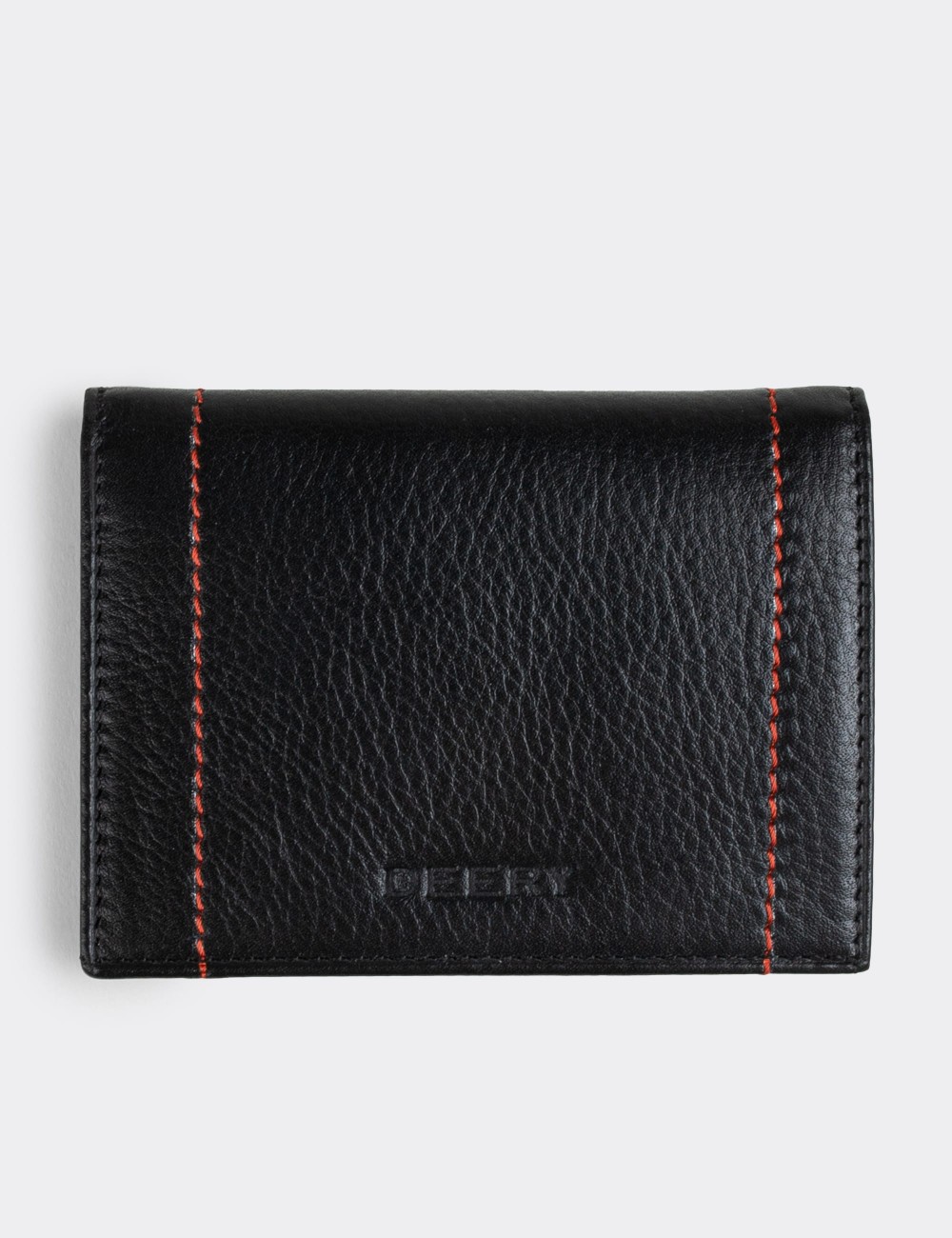  Leather Black Men's Wallet - 00215MSYHZ01