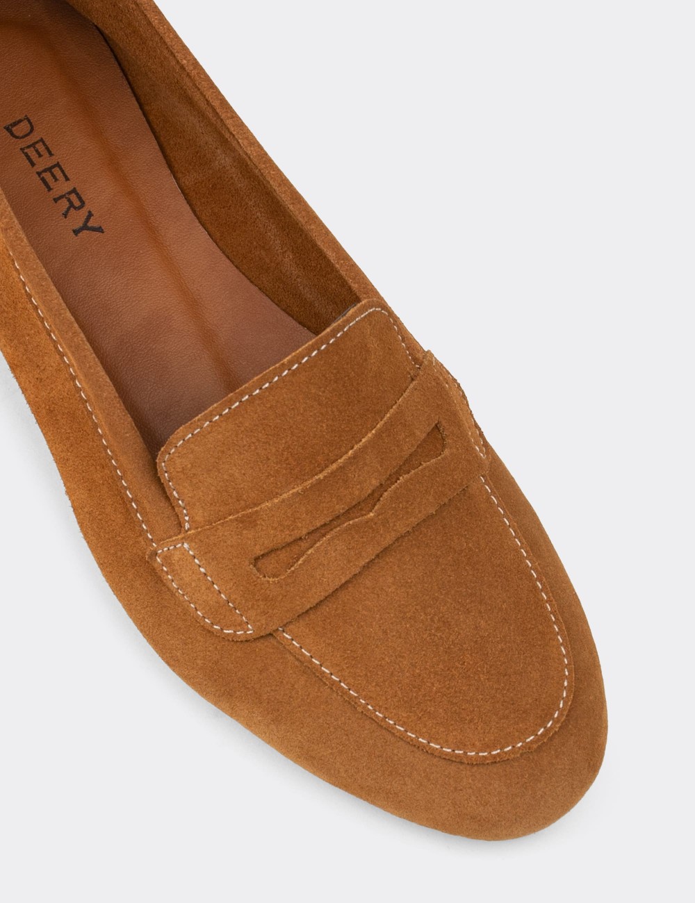 Tan  Leather Loafers - E3202ZTBAC05