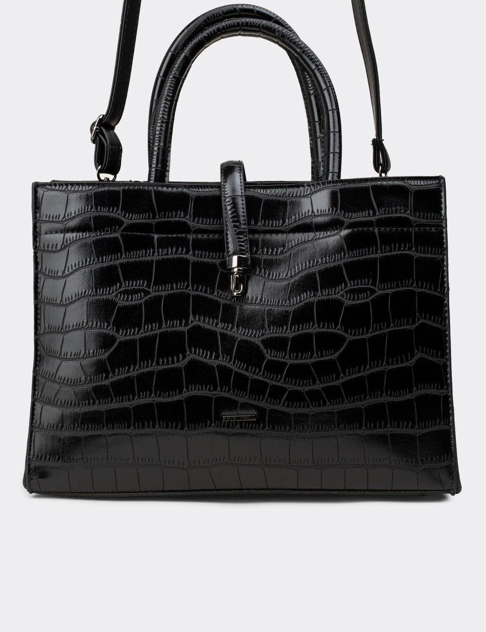 Black Shoulder Bag - V7125ZSYHY03