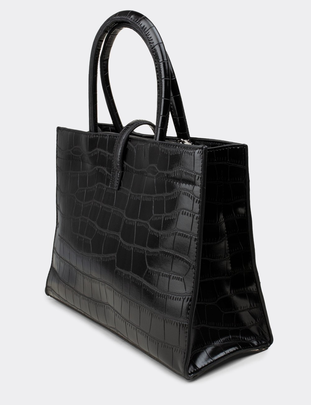 Black Shoulder Bag - V7125ZSYHY03