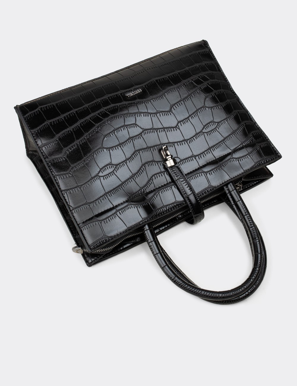 Black Shoulder Bag - V7125ZSYHY03