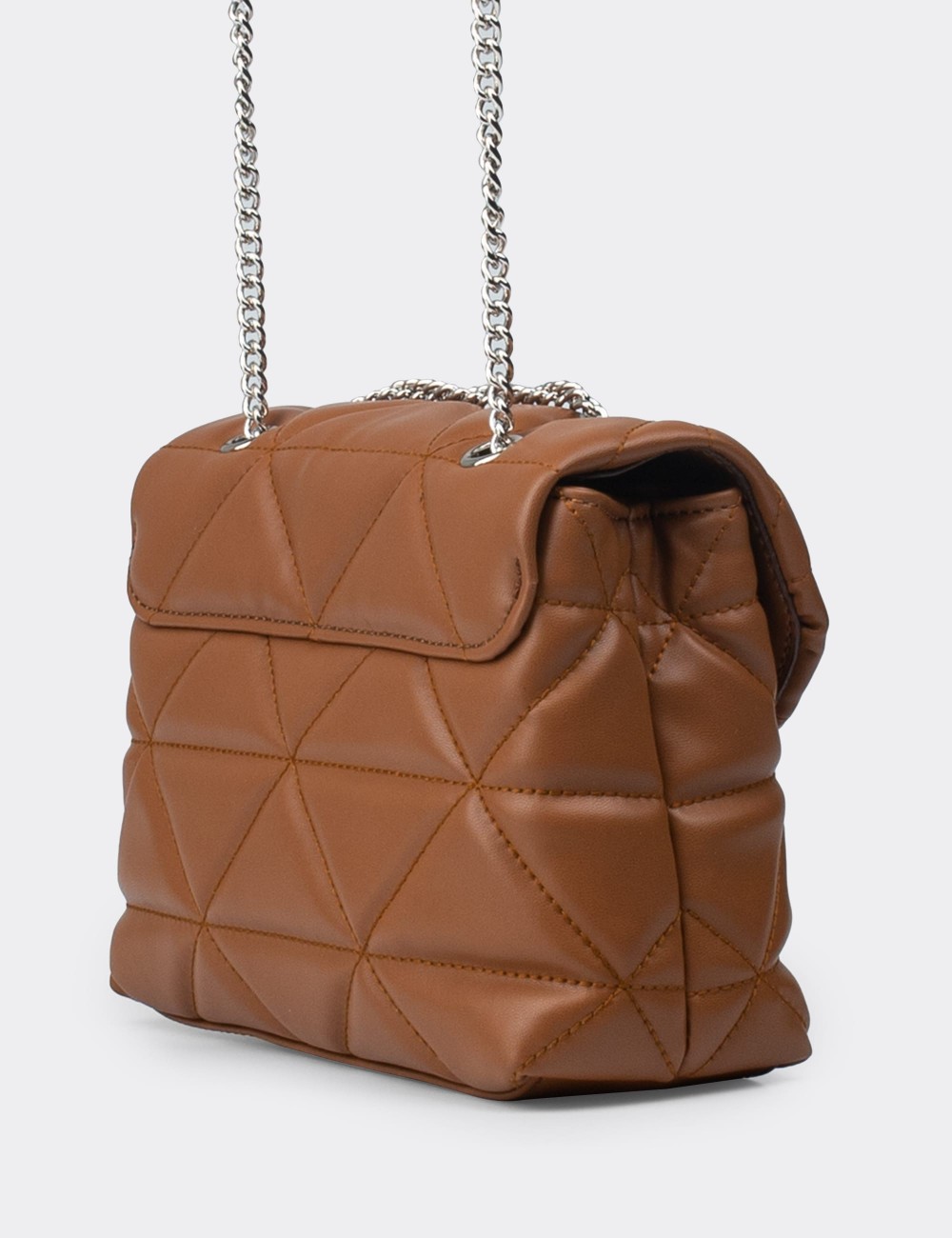 Tan Shoulder Bag - V7037ZTBAY01