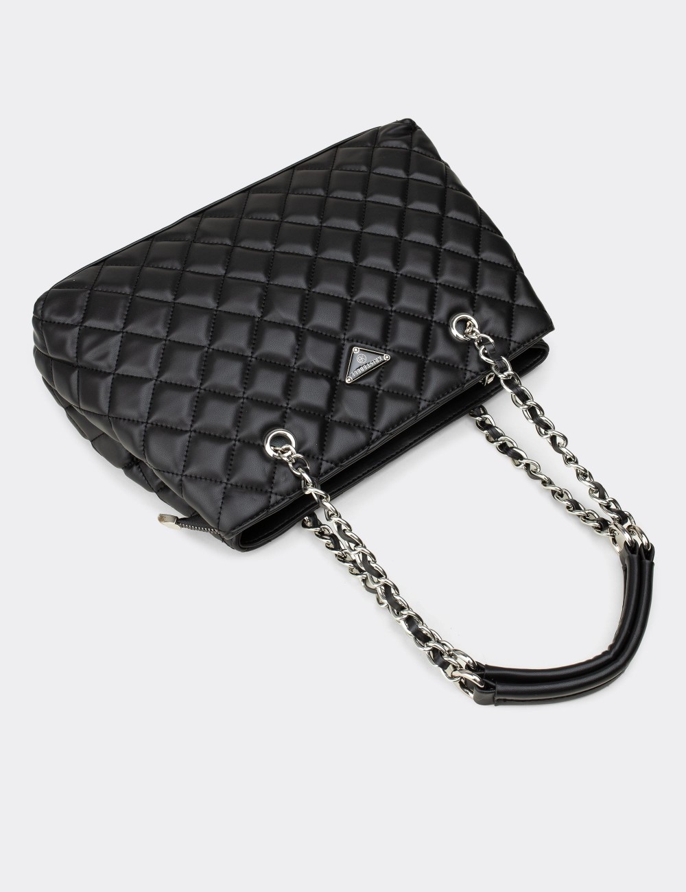 Black Shoulder Bag - V7097ZSYHY01