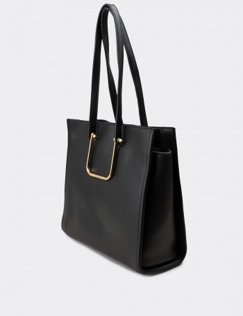 Black Shoulder Bag - V7127ZSYHY01