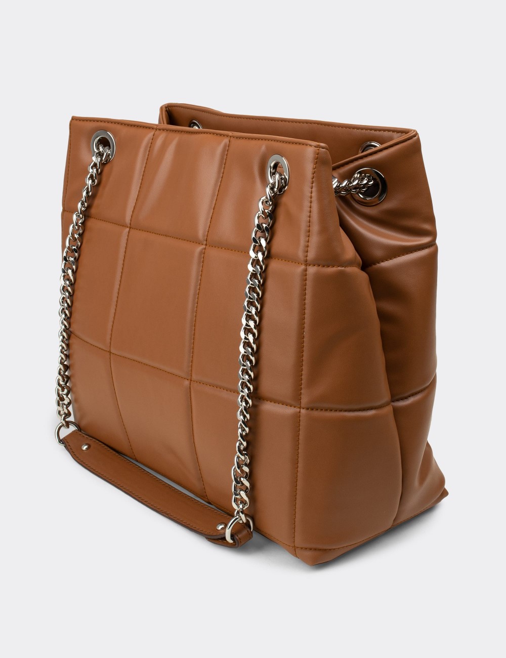 Tan Shoulder Bag - V7128ZTBAY01