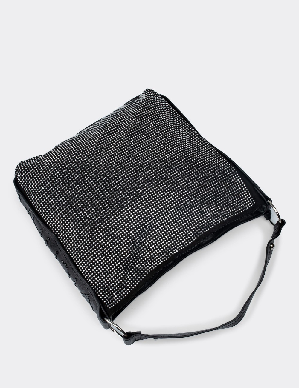 Black Shoulder Bag - V6147ZSYHY01