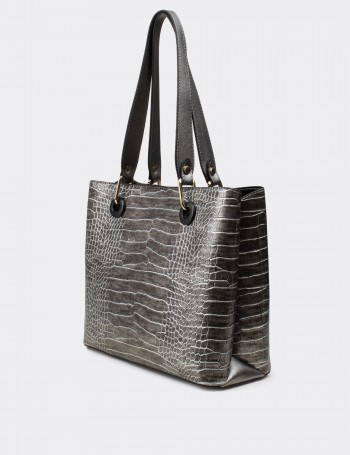 Platinum Shoulder Bag - V7067ZPLTY01