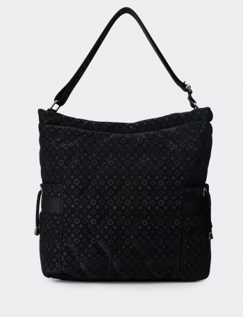 Black Shoulder Bag - V7110ZSYHY01