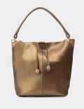Gold Shoulder Bag