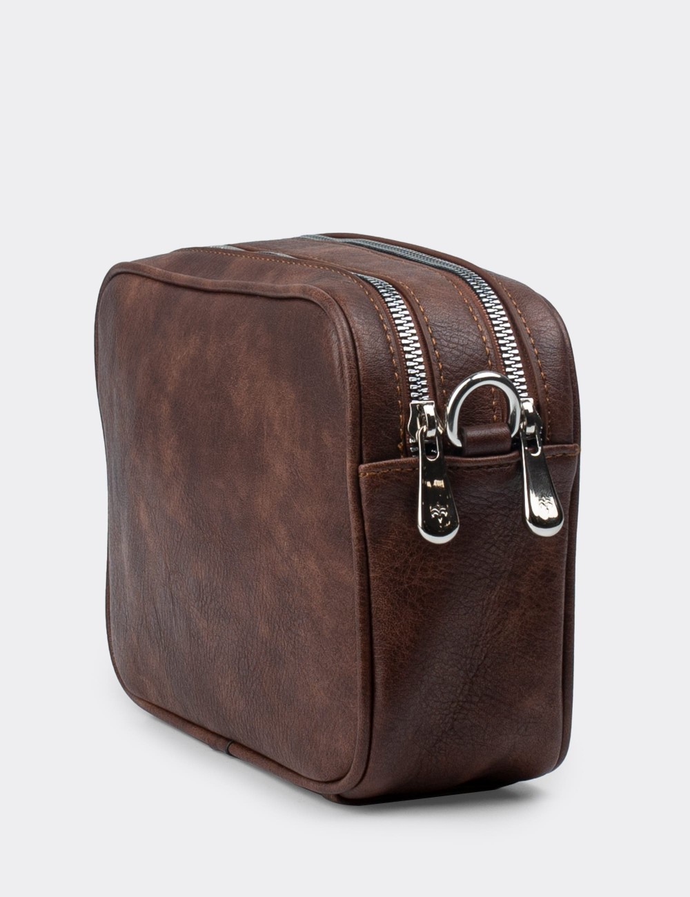 Brown Vintage Shoulder Bag - JM429ZKHVY01