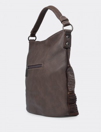 Brown Shoulder Bag - M0927ZKHVY01