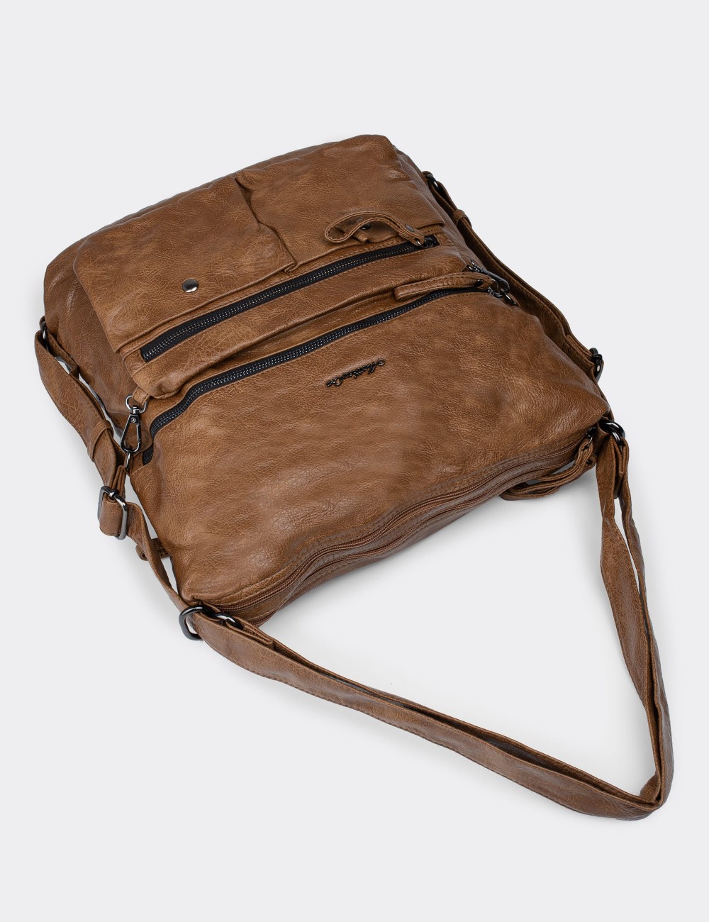 Tan Shoulder Bag - M0953ZTBAY01