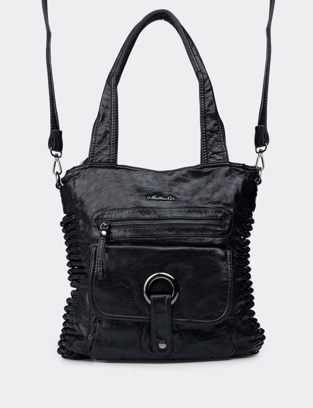 Black Shoulder Bag - M0954ZSYHY01