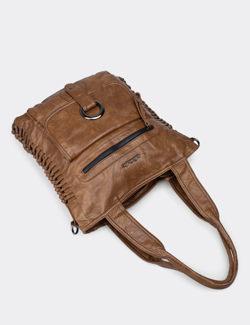 Tan Shoulder Bag - M0954ZTBAY01
